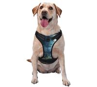 Mirror of Wonder Dog Harness - Equipped with pet Leash Reflective Straps and Quick Release Buckles - Suitable for All Types of Dogs