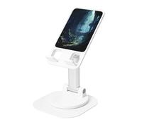 Mirror of Wonder Phone Stand Holder,Adjustable Desk Mount for iPhone and All Phones,360 ° Rotation, Integrated Folding