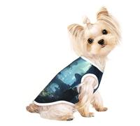 Mirror of Wonder Small Dog Shirt,Soft Breathable Dog Shirt for Dogs Cats Boy Girl Pet Tshirt,Suitable for Small Pets