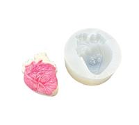 Mirror Polished Silicone Brain Molds Smooth Surface For Science Projects. Educational Anatomy Professional Jewelry Making Silicone