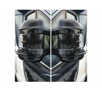 Mirror Protectors Ducato Boxer Relay LONG ARM - Black - Pair - NEW MODEL Milenco