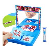 Mirror Puzzle - Spatial Thinking Logic Reasoning Educational | Mirror Cube Puzzle Game | Shape Recognition Toy Set | Early Education Toy | For Road Trip Boys Girls Travel Classroom Stocking Stuffer