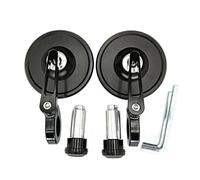 mirror rearview motorcycle Motorcycle Mirrors HandleBar End 7/8" 22mm Side Adjustable Rearview Street Bike Scooter E-bike Mirror