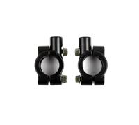 Mirror Risers For CTX For CTX700 N For CTX1300 For 700 8mm Rearview Mirror Reverse With Base Fixing Bracket Motorcycle Accessories Parts(BLACK A)