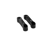Mirror Risers For MSX125 For MSX 125 SF For MSX125SF For GROM125 Motorcycle Rearview Mirror Extender Riser Extension Adapter(BLACK)