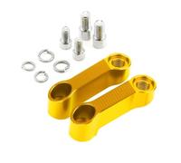 Mirror Risers For NC750 For NC700S For NC750X For NC 750 X Rearview Mirror Extend Motorcycle Aluminum Mirrors Riser Extension Bracket(YELLOW)