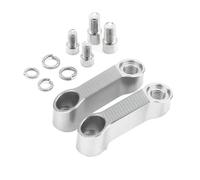 Mirror Risers For NC750 For NC700S For NC750X For NC 750 X Rearview Mirror Extend Motorcycle Aluminum Mirrors Riser Extension Bracket(White)