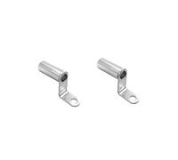 Mirror Risers for NT1100 for NT 100 for DTC Motorcycle Aluminum Rearview Mirror Mount Extender Bracket(White)