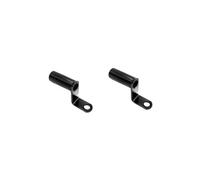 Mirror Risers for NT1100 for NT 100 for DTC Motorcycle Aluminum Rearview Mirror Mount Extender Bracket(Black)