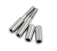 Mirror Risers Height Extension Adapters for Harley 1994 and Up Rear View Side Mirror Mount Extenders Replacement for 91907-87 Chrome Raise Your Mirror