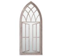 vidaXL Mirror Sand 70x30 cm Iron for Indoor Use, Cream