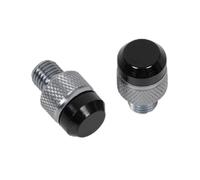 Mirror Screw For ER6N 2009-2025 Accessories Motorcycle CNC Mirror Hole Plugs Screws Bolts Cover Caps(D)