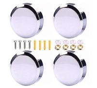 Mirror Screws Cap Cover Nails, Cap Fasteners,25mm/1-Inch, Polished Chrome, Pack of 4