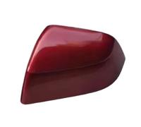Mirror Side Cover Cap For Tesla For Model Y For Juniper 2025 2026 Car Rear Mirror Housing Side Door Caps Shell Replacement Rearview Cover(MY Red Left)
