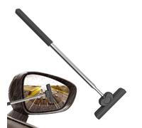 Mirror Squeegee - Portable Retractable Universal Cleaning Mop | Car Window Cleaner Tool | Car Glass Rain Inside, Bus Driver, Truck, Vehicle, Washing, Detailing, Maintenance