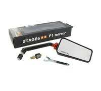 Mirror Stage6 F1 black right Universal Aerox Speedfight SR50 Scooter