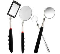 Mirror Steel Telescoping Stainless Lighted Inspection with Handle 4pcs