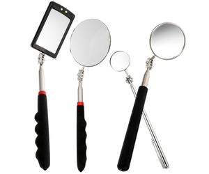 Mirror Steel Telescoping Stainless Lighted Inspection with Handle 4pcs