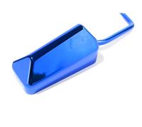 Mirror STR8 F1-Style universal blue M8 thread w/ Adapter left-hand thread