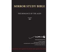 Mirror Study Bible Hard Cover (784 page, Eighth. Toit<|