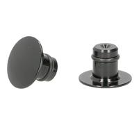 mirror thread cap CNC black M10