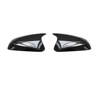 Mirror Trim Set for Lexus RX350 RX450H 2016 to 2024 Constructed from ABS Polymer with Polished Black Coating for Premium Appearance