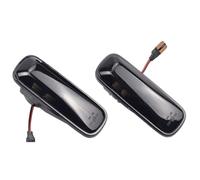 Mirror Turn Signal Light 2Piece Dynamic LED Side Marker Lights Turn Signal Indicator Car For Civic EK 2 3 4dr For Ballade For CRV For Prelude 1990-2006 LED Mirror Turn Signal(Dynamic Smoked Type)