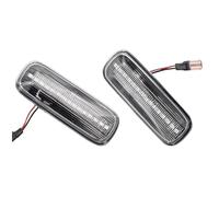 Mirror Turn Signal Light 2Piece Dynamic LED Side Marker Lights Turn Signal Indicator Car For Civic EK 2 3 4dr For Ballade For CRV For Prelude 1990-2006 LED Mirror Turn Signal(Dynamic Crystal Type)