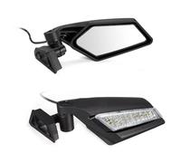 Mirror UTV Left Right Rear View Mirror W/Turning Light For ca&n-am Maverick X3 MAX X DS Turbo R Max 1000