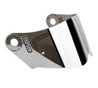 MIRROR VISOR FOR THE SIMPSON DARKSOME FLIP UP FRONT MOTORCYCLE MOTORBIKE HELMET