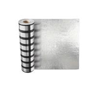 Mirror Wall Sticker Silver Stripe Modern Reflection