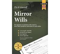 Mirror Wills DIY Kit: For spouses or partners who want to leave their property and assets to each other