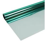 Mirror Window Film, One Way Window Film, Window Reflective Film, Sun Privacy Protection Window Tint Film, Static Cling,WxH-60x100cm(23.6 * 39in)