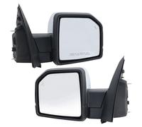 mirror with indicator 18+4 Pins Rearview Mirror Assembly For Ford F150 2015-2020 Double Plugs Power Folding Camera Replace(1 pair)