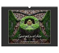 Mirror worlds - In the realm of nature beings UK-Version (Wall Calendar 2026 DIN A3 Landscape), CALVENDO 12 Month Wall Calendar