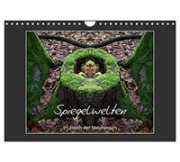 Mirror worlds - In the realm of nature beings UK-Version (Wall Calendar 2026 DIN A4 Landscape), CALVENDO 12 Month Wall Calendar