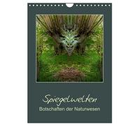 Mirror worlds - messages of the nature beings UK-Version (Wall Calendar 2026 DIN A4 Portrait), CALVENDO 12 Month Wall Calendar