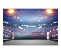 MIRRORANG 1,5x1m Boxing Backdrop Wrestling ring Birthday Party Decorations Gym Banner Birthday Baby Shower Background Adults Kids Portrait Photo Studio Props, Vinyl