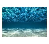MIRRORANG 1,5x1m Deep Underwater Backdrops Blue Sea Water Summer Swimming Pool Ocean Water Ripple Sunlight Photography Background for Newborn Baby Shower Birthday Party Decorations Banner, Vinyl