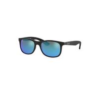 Ray-Ban Junior Sunglasses 9062 701355 Black Blue Mirror