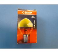 Mirrored OSRAM Bulb DROP P45 E14 25W GOLD Head Mirror DECOR