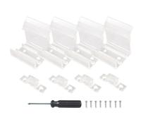 Mirrored Sliding Closet Catch Door Lock with Screw - Sliding Mirror Door Latch | Safety Interior Hardware Shock Absorption Replacement Accessories for Motorhomes