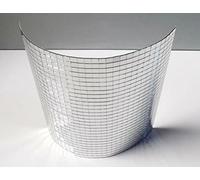 Mirrorflex flexable Mirror Sheet 300 x300mm 10mm Tiles Silver