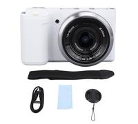 Mirrorless Camera, Interchangeable Lens Vlog Camera Kit, 5K 64MP Digital Camera with 5X Optical Zoom, 3.2inch Flip IPS Touchscreen, Video Camera for Content Creators and Vloggers