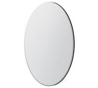 MirrorOutlet All Glass Bevelled Classic Design Round Mirror 110 x 110CM 3ft7 x 3ft7 Frameless YC129