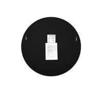 MirrorOutlet All Glass Bevelled Classic Design Round Mirror 70 x 70CM in Silver | Size: 1 Pack MirrorOutlet Silver 1 Pack