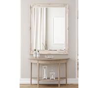 MirrorOutlet Buxton Ivory Large Leaner Mirror 140 x 109 CM in Beige | Size: 1 Pack MirrorOutlet Beige 1 Pack