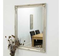 Mirroroutlet Buxton Silver Large Leaner Mirror 140 X 109Cm