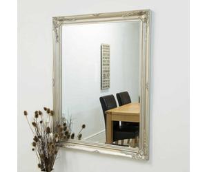 Mirroroutlet Buxton Silver Large Leaner Mirror 140 X 109Cm
