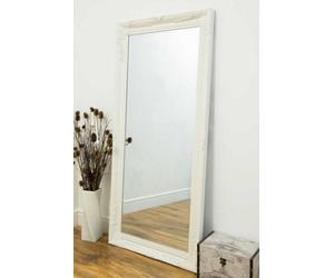 Mirroroutlet Buxton White Full Length Mirror 170 X 79 Cm